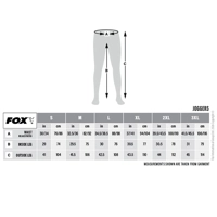 Fox Classic Joggers Black/Orange